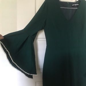 Karl Lagerfeld Paris Green/Pearl Jumpsuit